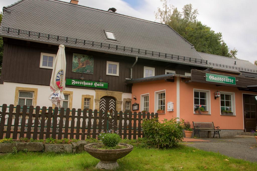 Restaurant & Pension Forsthaus Hain Kurort Oybin Kültér fotó